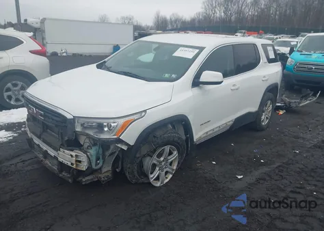 2017 GMC Acadia Sle-1 из США, поврежденный, VIN 1GKKNRLAXHZ160661